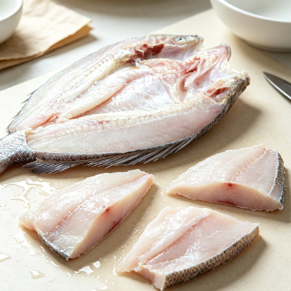 Fresh Sea Bass Fillet Steaks