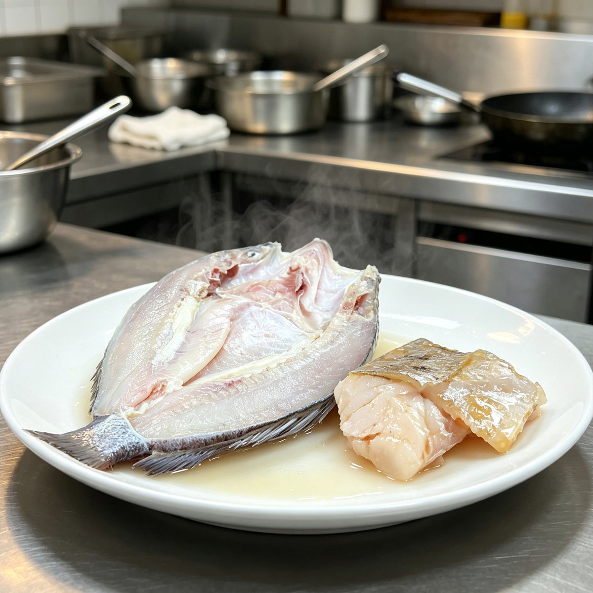 Fresh Sea Bass Fillet Steaks